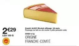 Monoprix Comté a.o.p offre