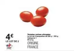 Monoprix Tomates cereais allongées offre