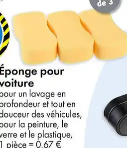 TEDi Éponge pour voiture offre