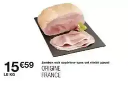 Monoprix Jambon cuit supérieur sans sol nitrite ajovec offre