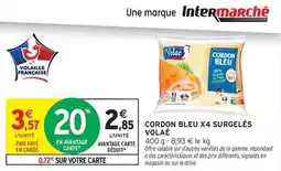 Intermarché Signal - cordon bleu x4 surgelés offre