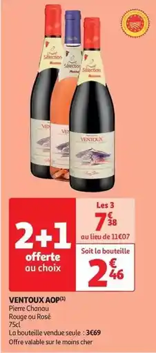 Auchan Supermarché Auchan - ventoux aop offre