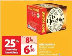Auchan Supermarché La goudale - bière offre