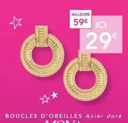 Trésor Bijoux Boucles d'oreilles offre