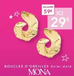 Trésor Bijoux Boucles d'oreilles offre