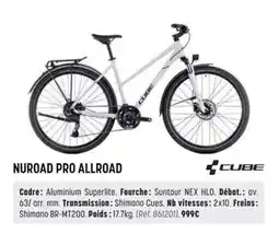 Bouticycle Cube - nuroad pro allroad offre