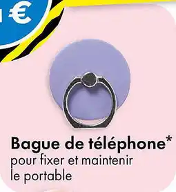 TEDi Bague de téléphone offre