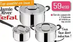 Kandy Tefal - set de casserole offre