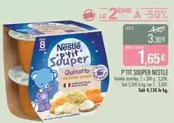 Match Nestlé - p'tit souper offre
