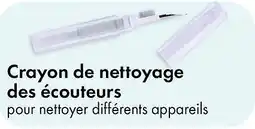 TEDi Crayon de nettoyage des écouteurs offre