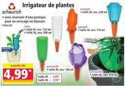 Norma Irrigateur de plantes offre