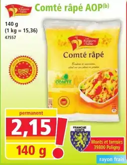 Norma Comté râpé aop offre