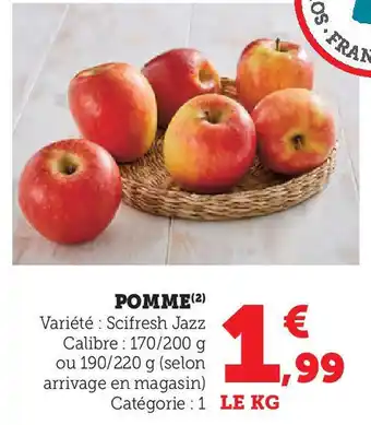 Hyper U Pomme offre