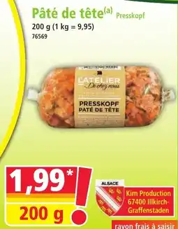 Norma Pâté de tête offre