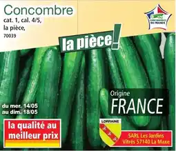 Norma Concombre offre