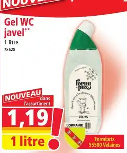 Norma Gel wc javel offre