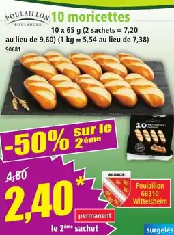 Norma 10 moricettes offre