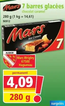 Norma 7 barres glacées offre