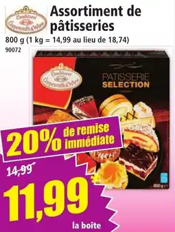 Norma Assortiment de pâtisseries offre