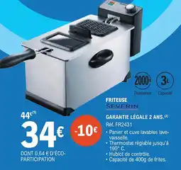 E.Leclerc SEVERIN Friteuse offre