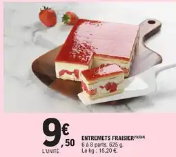 E.Leclerc Entremets fraisier offre