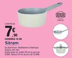 E.Leclerc SITRAM Casserole 18 cm offre