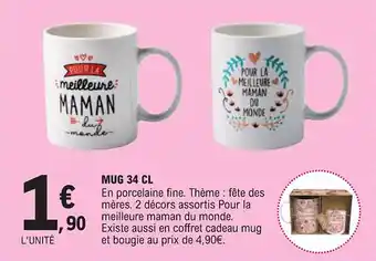 E.Leclerc Mug offre
