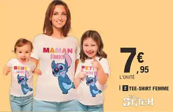 E.Leclerc Tee-shirt femme offre