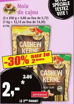 Norma Ardilla Noix de cajou offre