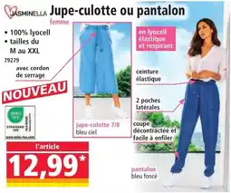 Norma Jupe-culotte ou pantalon offre