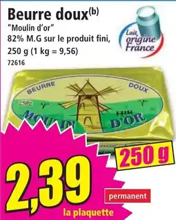 Norma Beurre doux offre