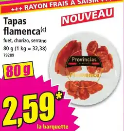 Norma Tapas flamenca offre