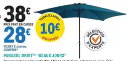 E.Leclerc Jardi Parasol droit beaux jours offre