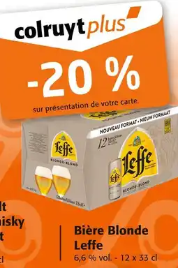 Colruyt LEFFE Bière blonde offre