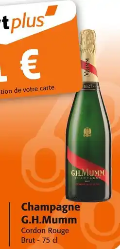Colruyt G.H.Mumm Champagne offre