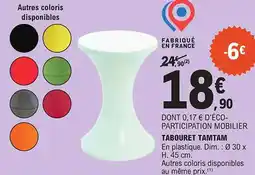 E.Leclerc Tabouret tamtam offre