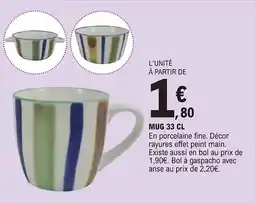 E.Leclerc Mug offre