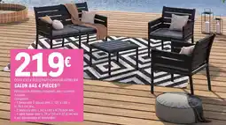E.Leclerc Jardi Salon bas 4 pièces offre