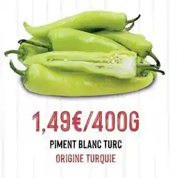 Hmarket Piment blanc turc offre