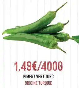 Hmarket Piment vert turc offre