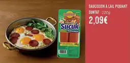 Hmarket Saucisson à l'ail piquant suntat offre