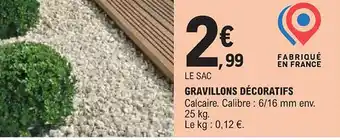 E.Leclerc Gravillons décoratifs offre
