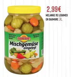 Hmarket Melange de legumes en saumure offre