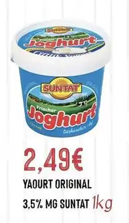 Hmarket Yaourt original 3,5% mg suntat offre