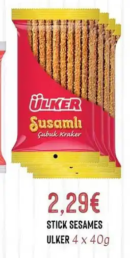 Hmarket Stick sesames ulker offre