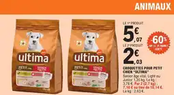 E.Leclerc "ULTIMA❞ Croquettes pour petit chien offre