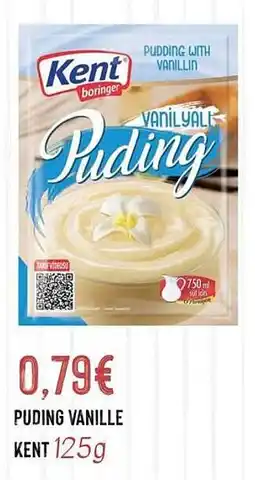 Hmarket Puding vanille kent offre