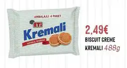 Hmarket Biscuit creme kremali offre