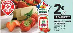 E.Leclerc "PANIER DU PRIMEUR" Fraises offre