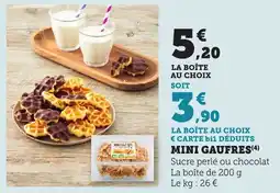 Maximarché Mini gaufres offre